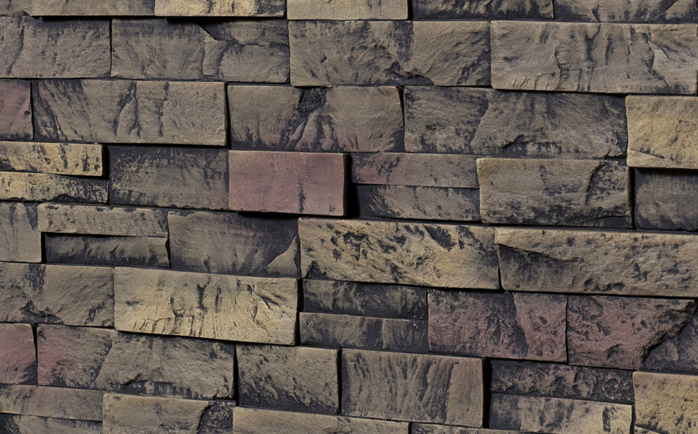 Stacked Stone Contemporary - Gray